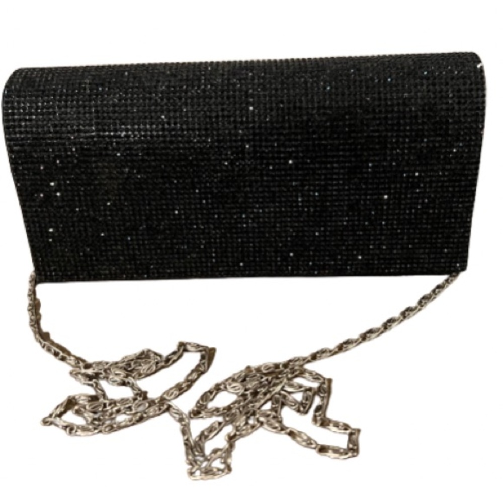 Black Sequin Clutch